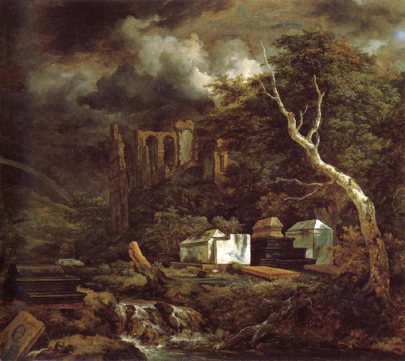 Jacob van Ruisdael The Jewish Cemetery